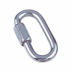 VERIGA IN POVEZNIK, ČLENEK VERIGE Z MATICO A4 6MM