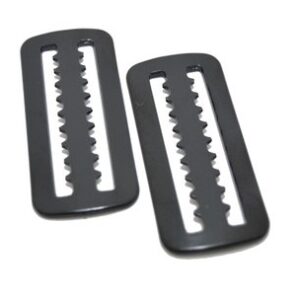 ZAUSTAVLJALEC SVINCEV INOX NAZOBČAN ČRN